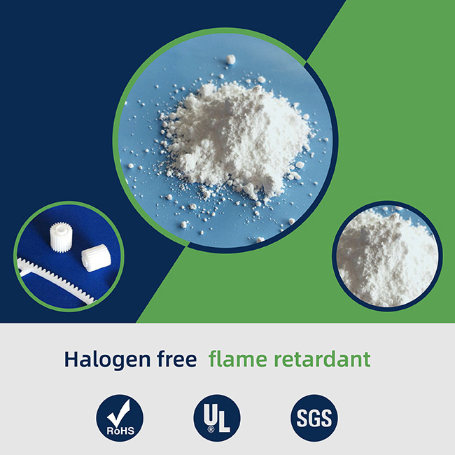 Details of PC Injection Molding Flame Retardant Powder