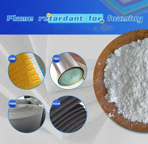 Details of PE Foaming Flame Retardant Powder