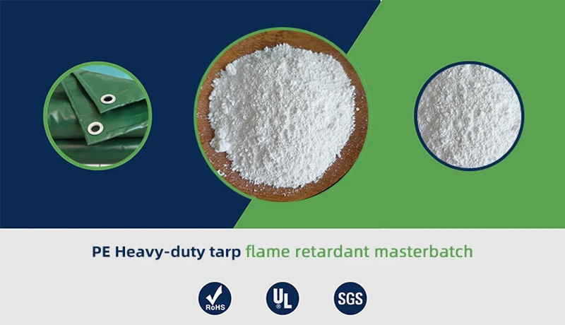 Details of PE Tarpaulin Flame Retardant Powder