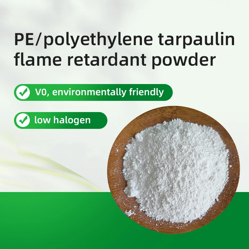 Details of PE Tarpaulin Flame Retardant Powder