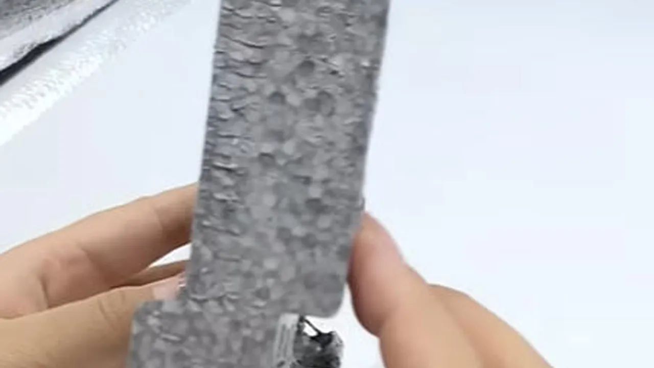 Epp flame retardant foam board test video